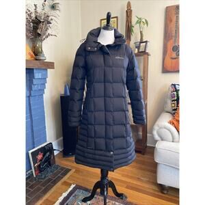 Chlorophylle 100% Canadian Goose Down S Ski Winter Puffer Coat 650 FP Long